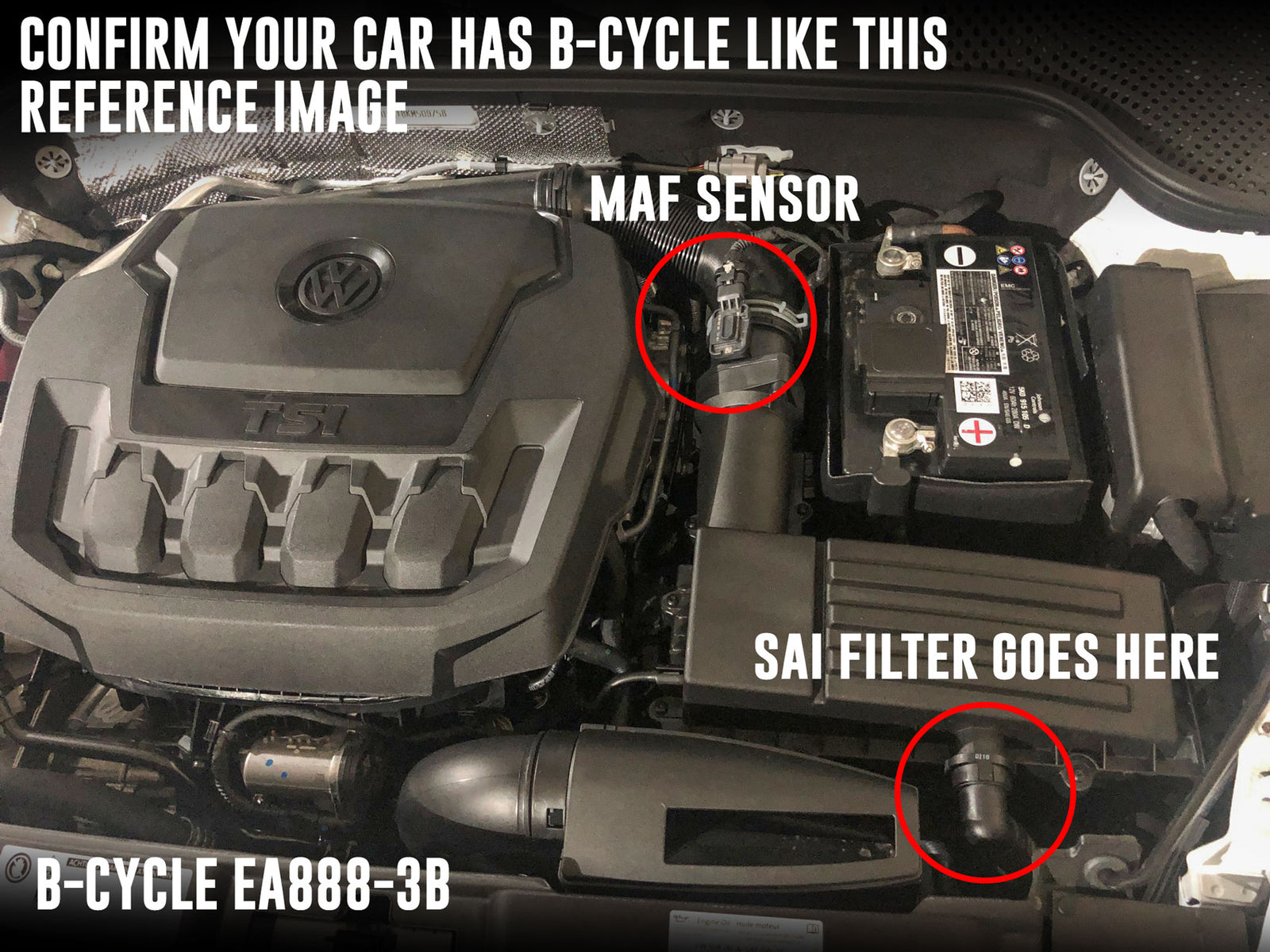 CTS Turbo 3″ Air Intake System for 1.8TSI/2.0TSI B-CYCLE Engine (EA888.3B non-MQB)