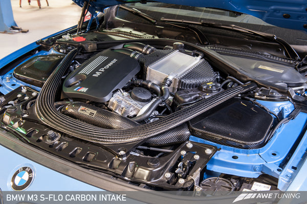 AWE BMW F8X M3/M4 S-FLO Carbon Intake