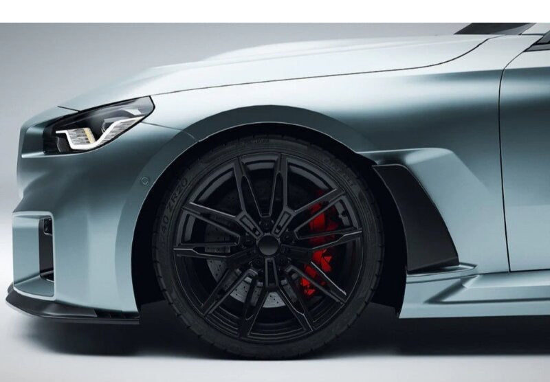 Alpha-N G87 M2 Carbon Front Fender Set - V2 With Blades - BMW S58