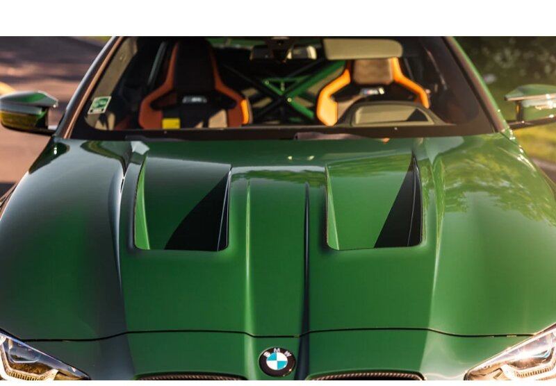 Alpha-N Carbon Vented Hood - With Mesh - G8X M3 M4 - BMW G80 G82 G83 M3 Competition S58