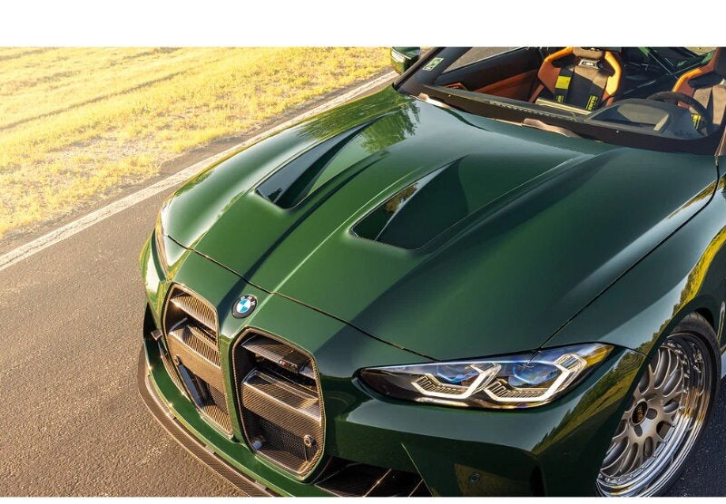 Alpha-N Carbon Vented Hood - With Mesh - G8X M3 M4 - BMW G80 G82 G83 M3 Competition S58