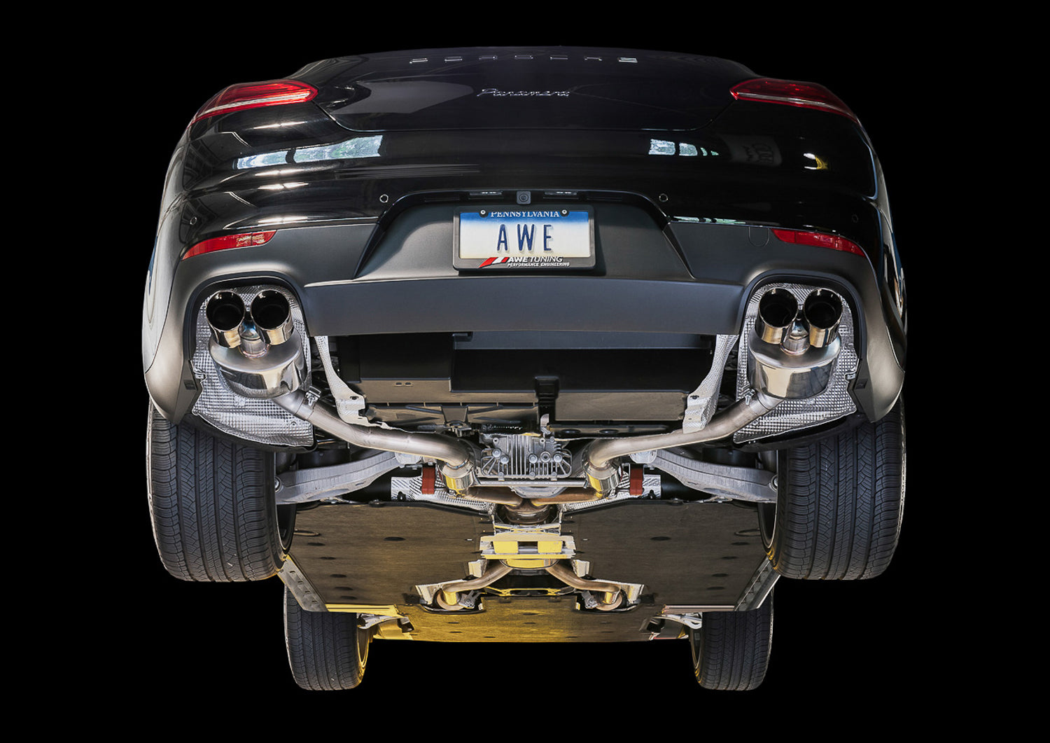 AWE Touring Edition Exhaust for Porsche Panamera 970 2 / 4 3.6 V6 (2011-2016)