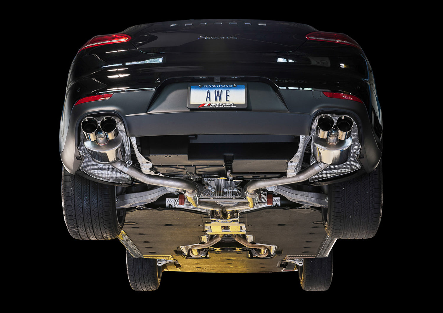 AWE Track Edition Exhaust for Porsche Panamera 970 2 / 4 3.6 V6 (2011-2016)
