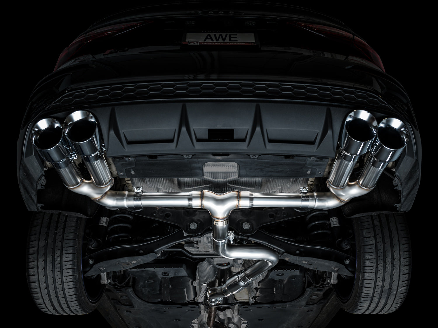 AWE Track Edition Exhaust for Audi S3 8Y EA888 evo4 2.0T (2021+)