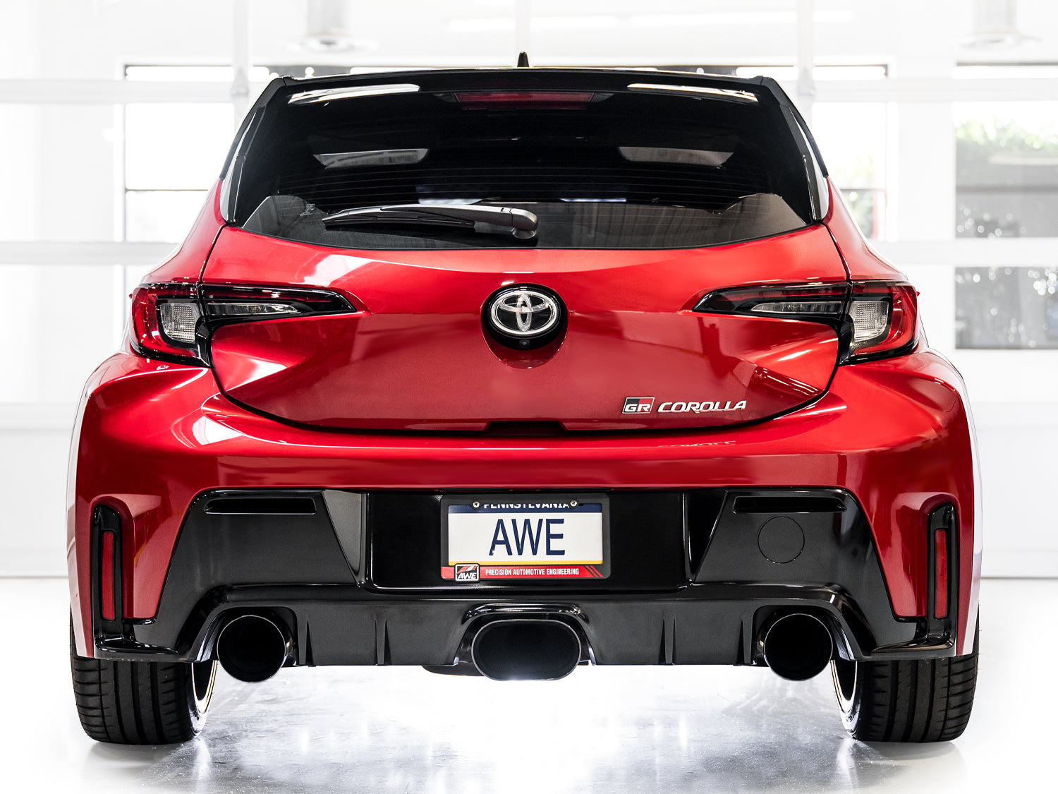 AWE Track Edition Exhaust for Toyota GR Corolla G16E-GTS 1.6T (2023+)