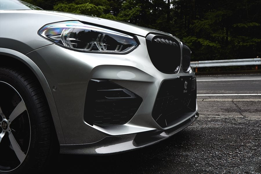 3D Design Carbon Fibre Front Lip - BMW F97 X3 M / F98 X4 M S58