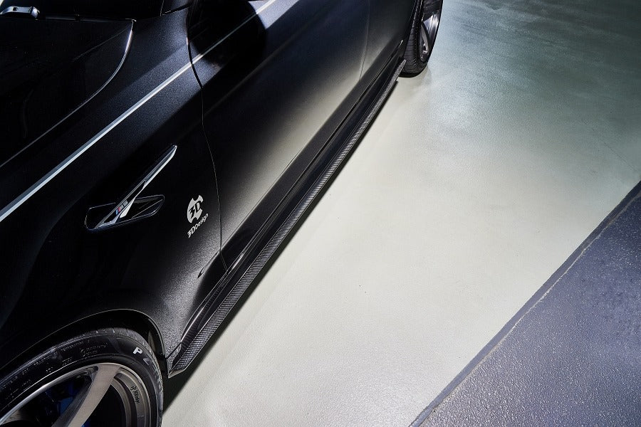 3D Design Carbon Fibre Side Skirt Set - BMW F90 M5 S63