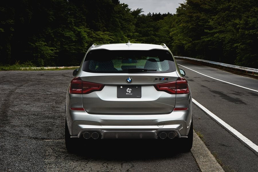 3D Design Carbon Fibre Rear Diffuser - BMW F97 X3 M S58