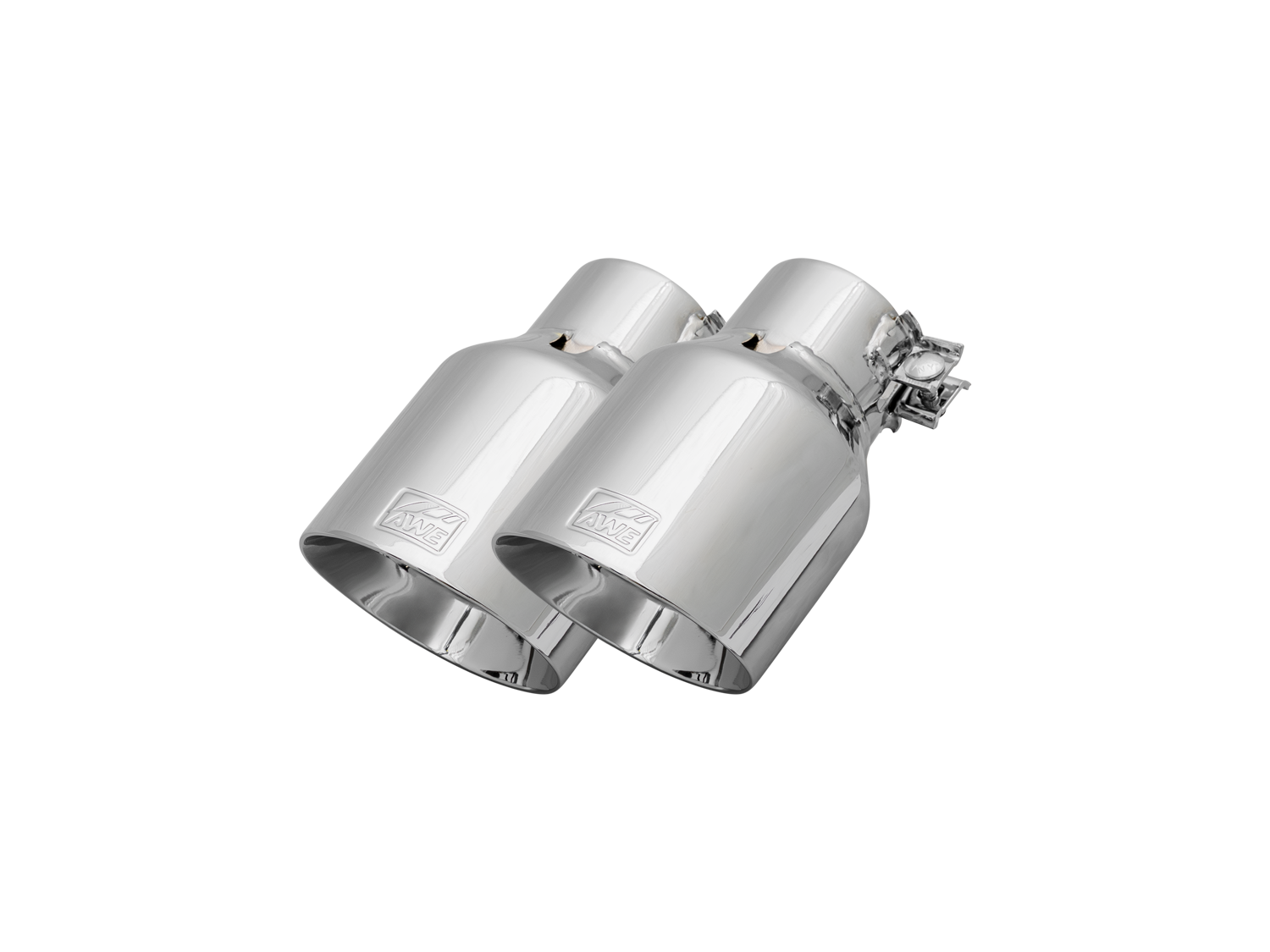 AWE Replacement Exhaust Tip Kits - Chrome Silver / Diamond Black / Vapor Blue