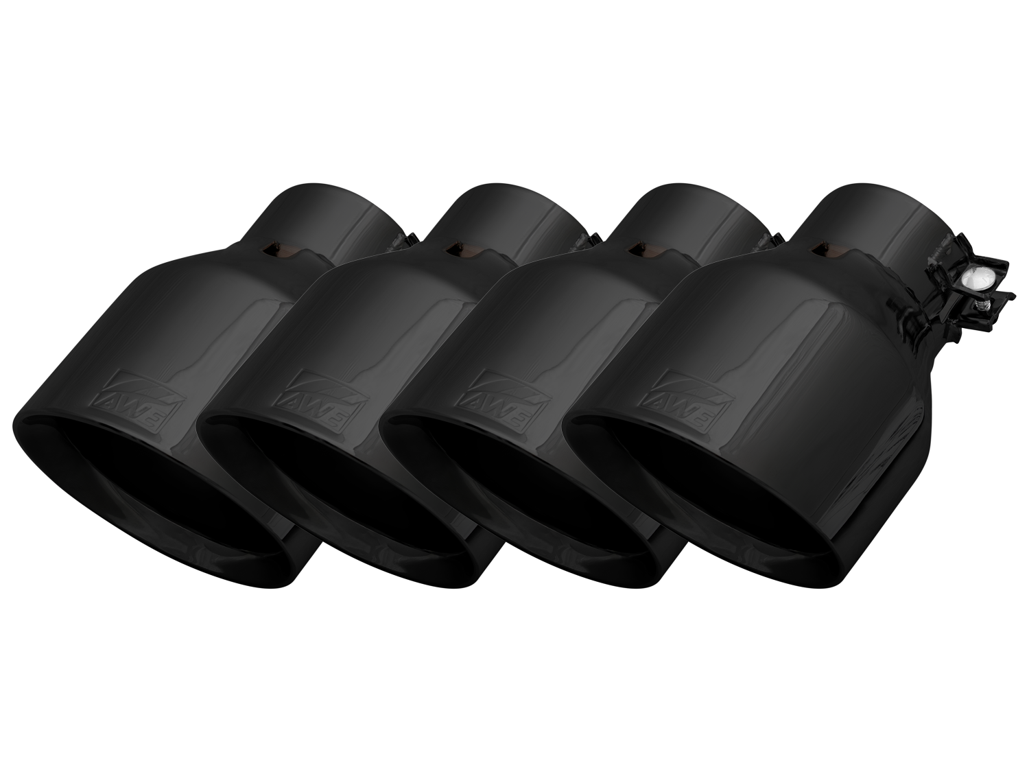 AWE Replacement Exhaust Tip Kits - Chrome Silver / Diamond Black / Vapor Blue