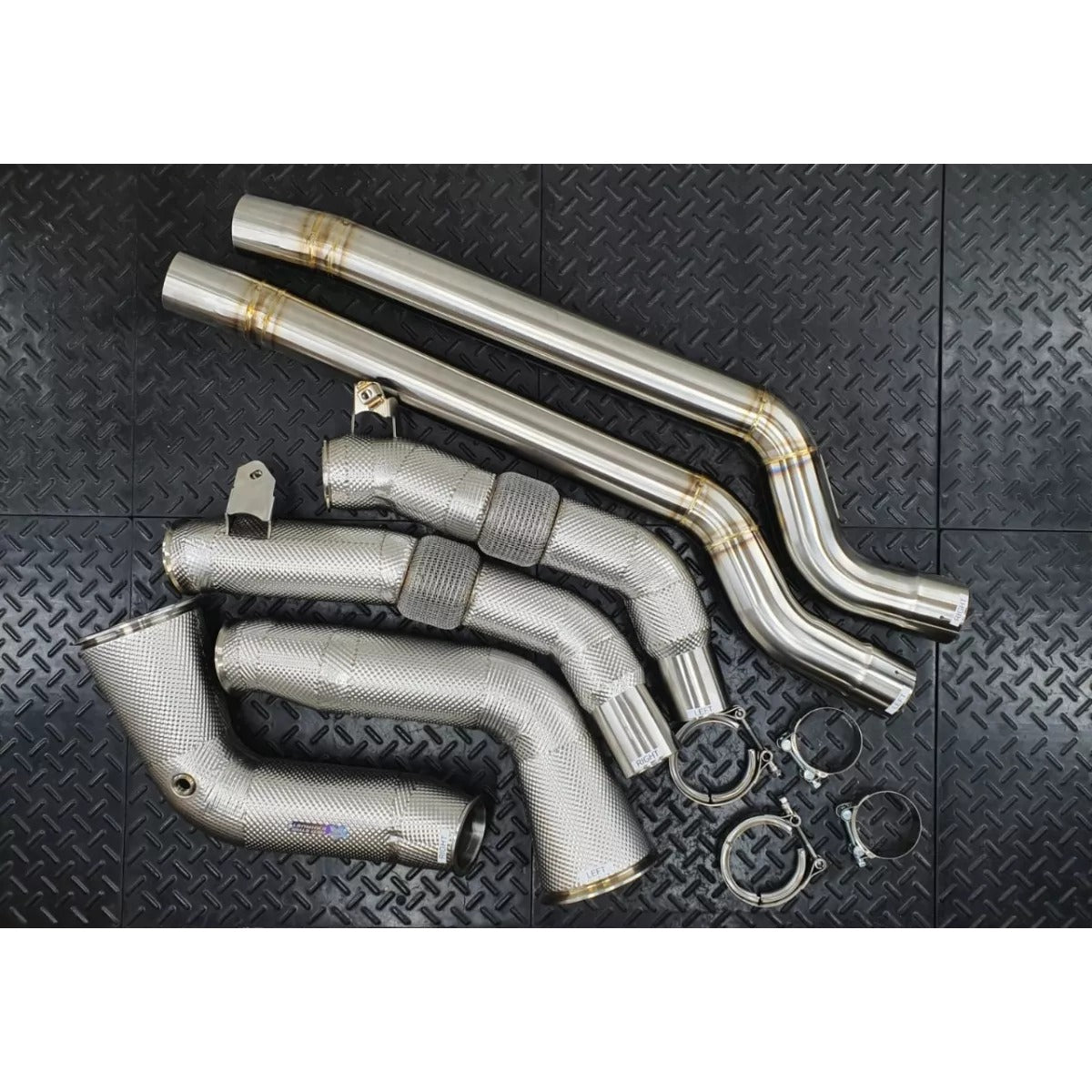Redstar Audi C8 RS6|RS7 Downpipe Resonator Delete system