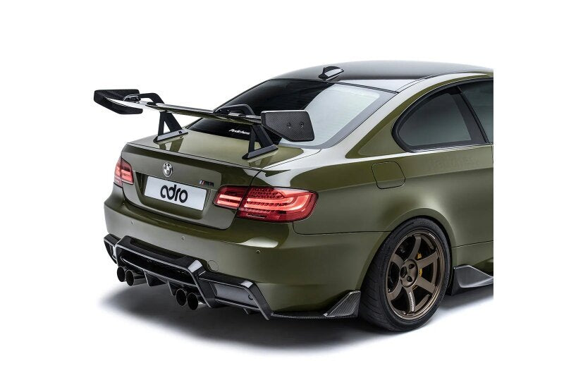 ADRO AT-R1 Carbon Fibre Swan Neck Wing - BMW M3 E90 E92 E93 S65