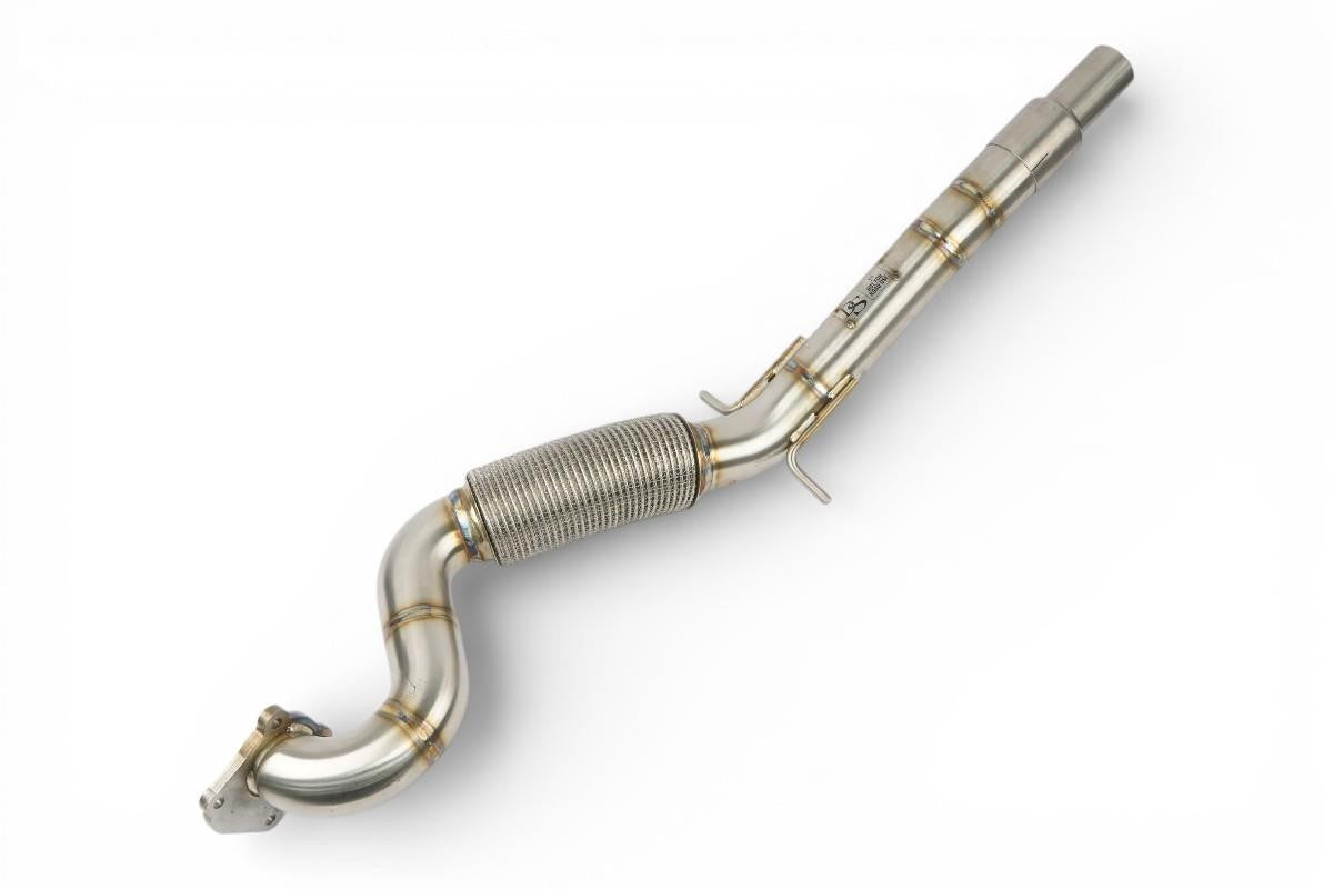 2.5" Stainless De-CAT Downpipe for Audi A2 1.4 TDI AMF