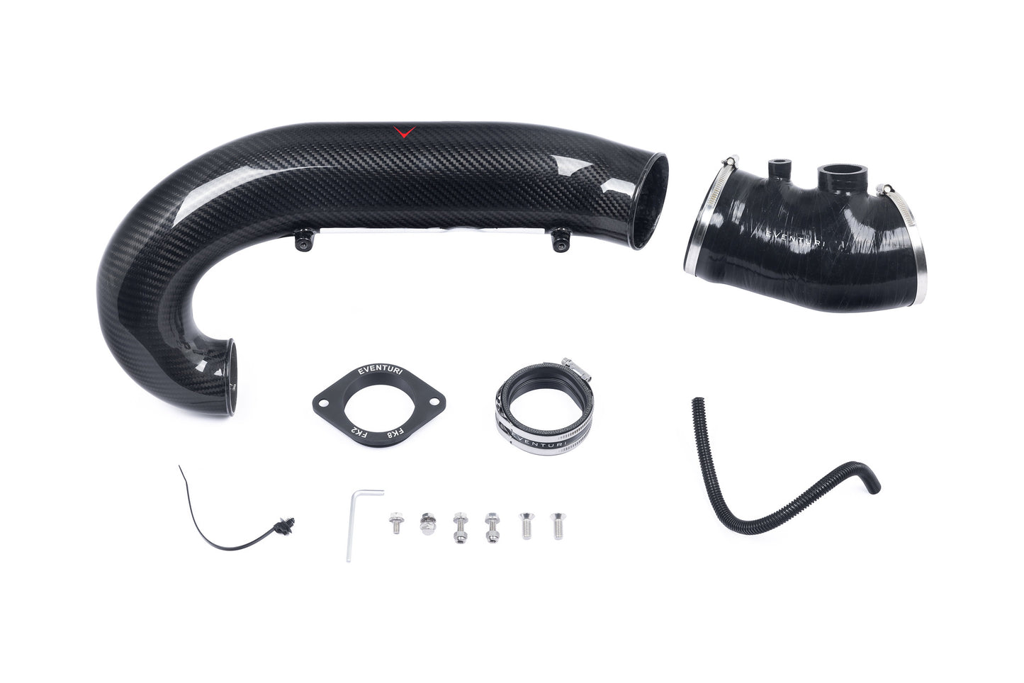 Eventuri Civic FK8 V3 Oversized Carbon Turbo Tube