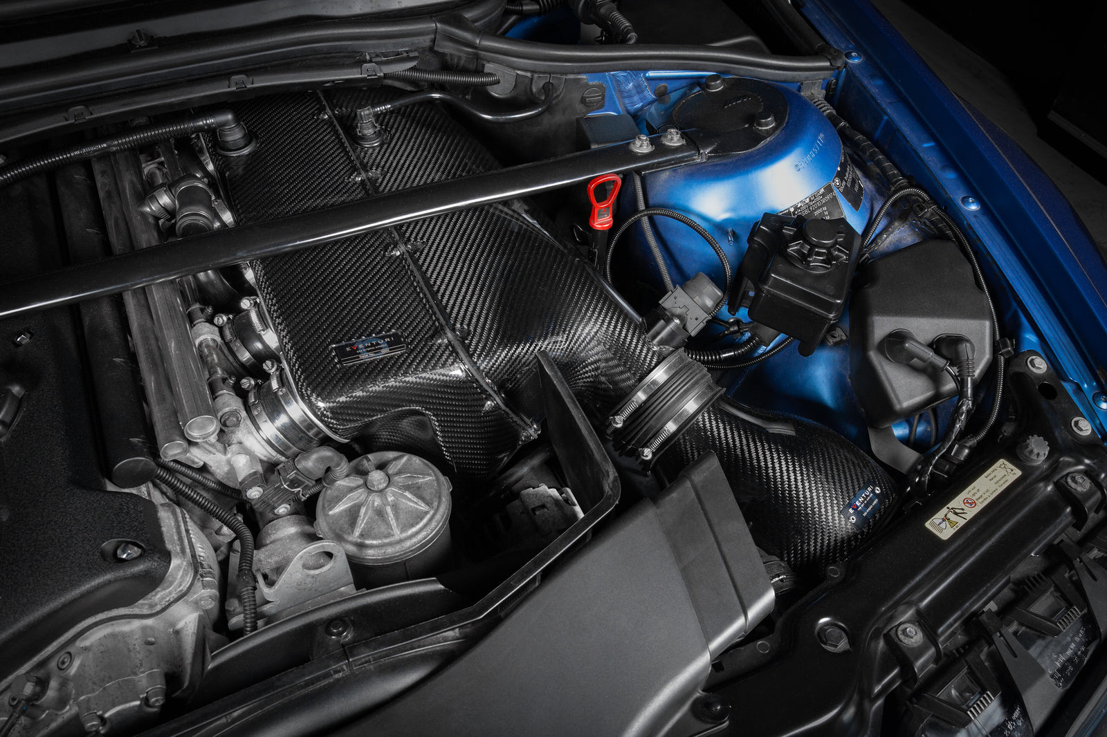 Eventuri BMW E46 M3 Hybrid Carbon Airbox with Full Carbon Intake
