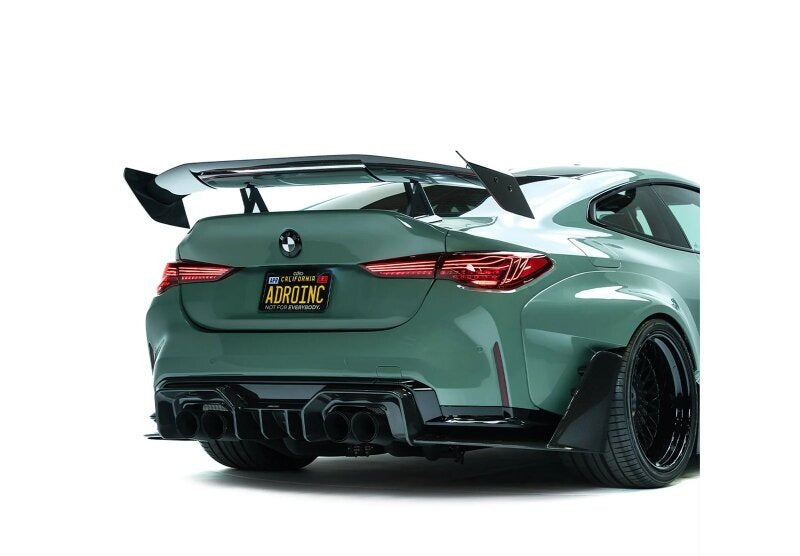 ADRO AT-R3 Carbon Fibre Swan Neck Wing V2 - BMW G82 M4 / G22 430i M440i B58 S58