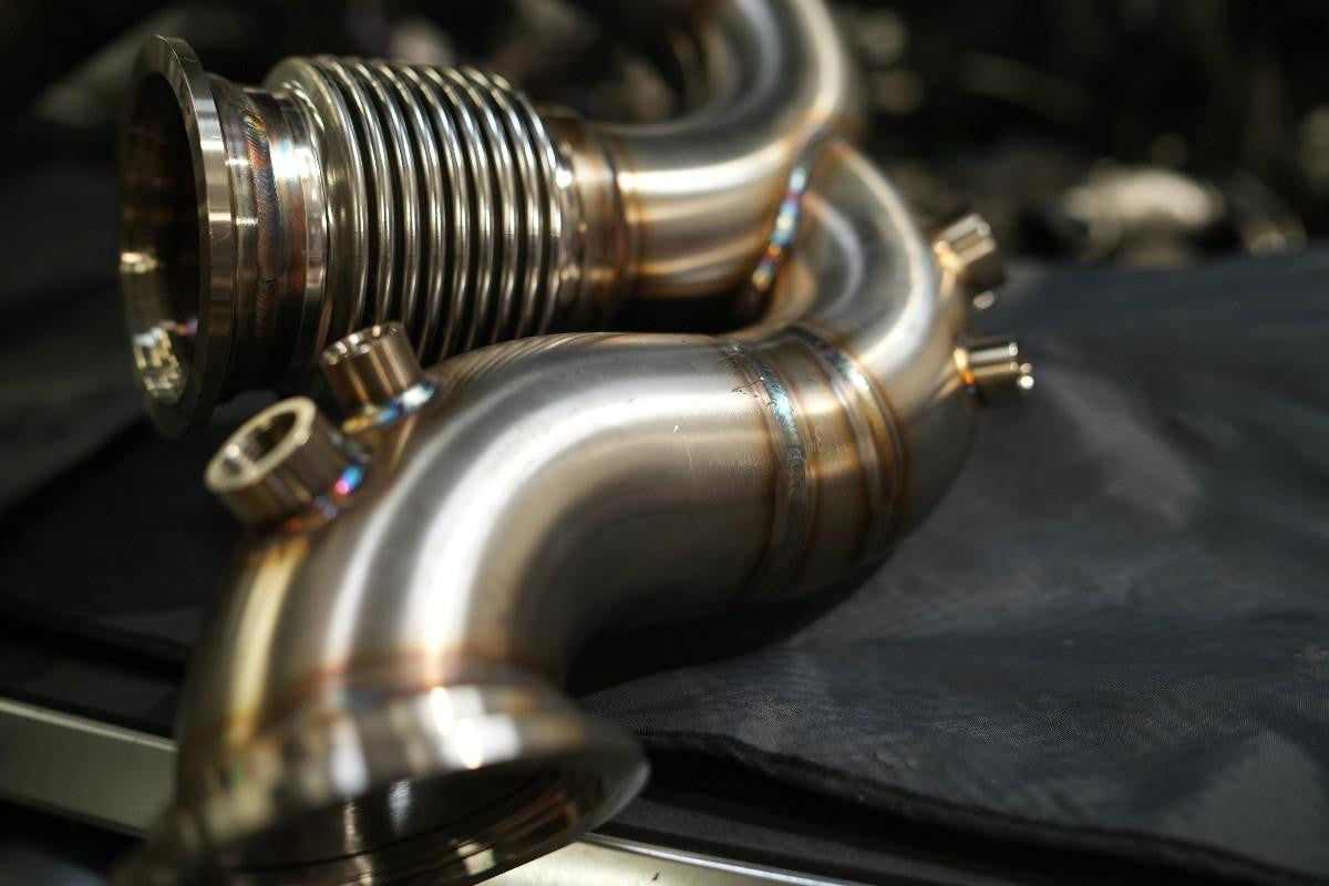 VW Touareg (CR7) / Audi SQ7 & SQ8 (4M) 4.0 TDI V8 DPF Delete Downpipe