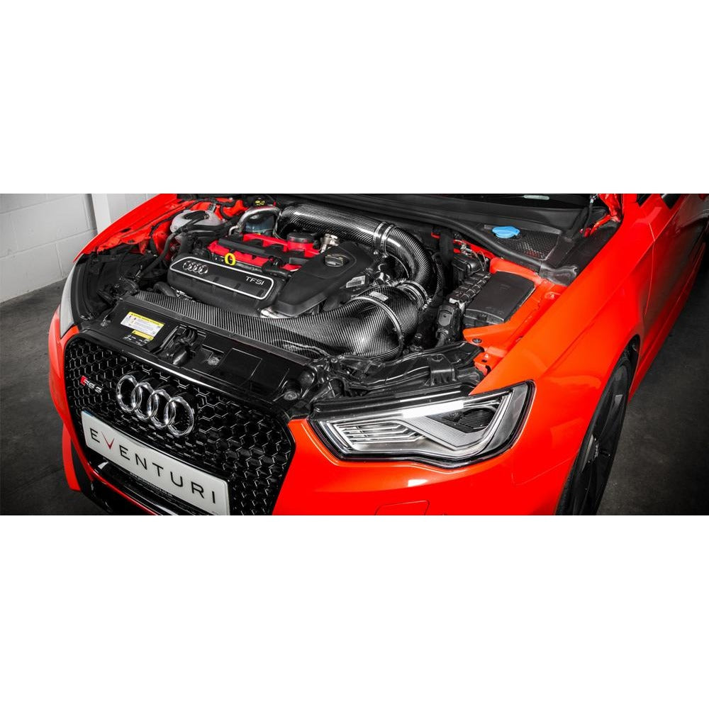 Eventuri Audi 8V RS3 RHD Full Black Carbon Intake Gen 1