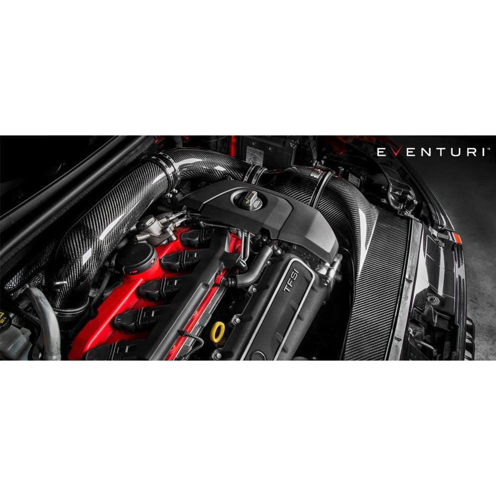 Eventuri Audi 8V RS3 RHD Full Black Carbon Intake Gen 1