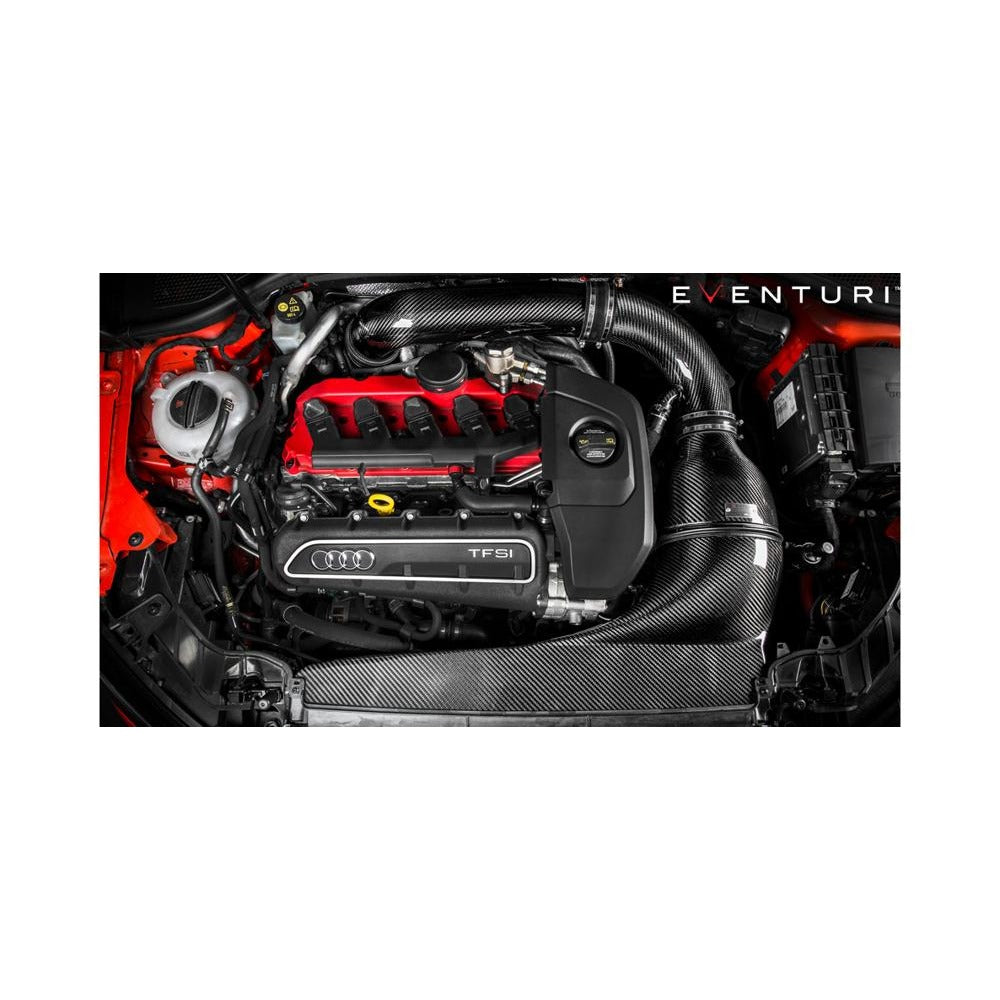 Eventuri Audi 8V RS3 RHD Full Black Carbon Intake Gen 1
