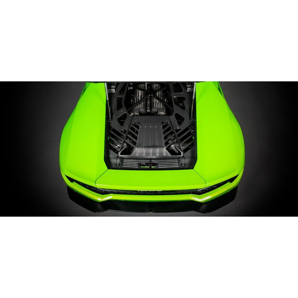 Eventuri Lamborghini Huracan Carbon Engine Cover Set Matte Finish