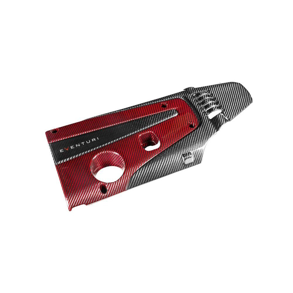 Eventuri FK8 and FK2 Engine Cover Red and Black