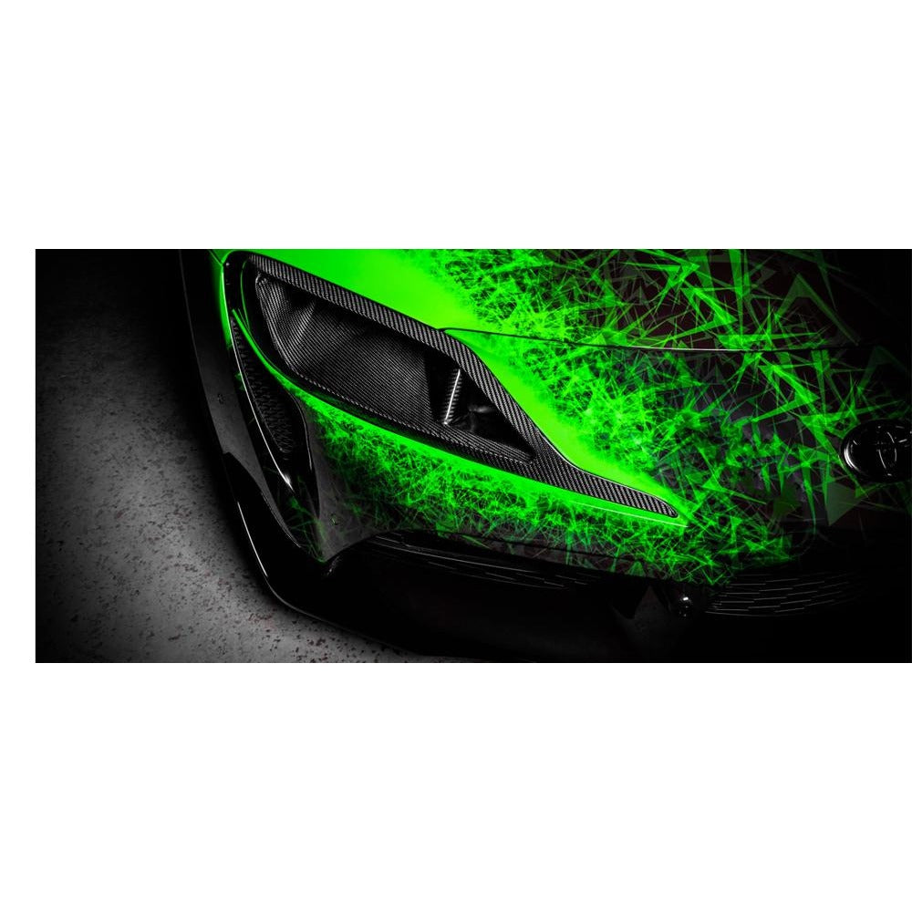 Eventuri Toyota MK5 Supra Carbon Headlamp Duct