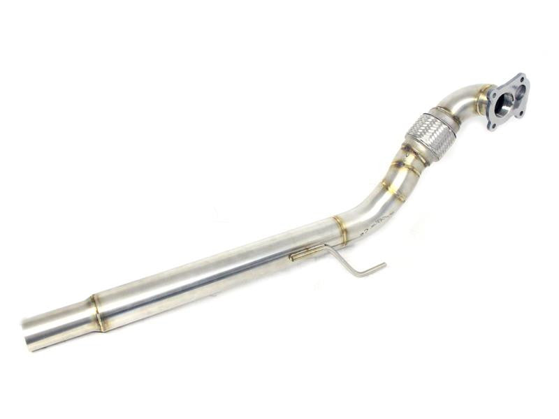 Darkside 2.5" Stainless De-Cat Downpipe VW Caddy Mk2, Golf Mk2 / Mk3 With Wastegate Turbo