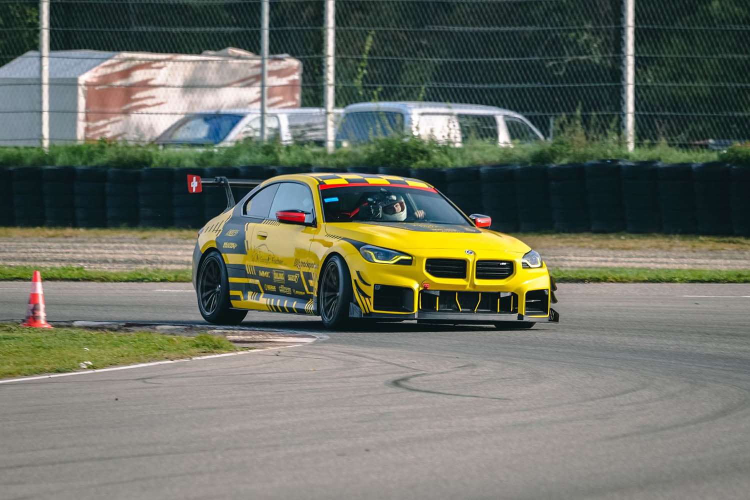 Verus Engineering UCW Swan Neck Rear Wing Kit - FFV Endplates - BMW G87 M2 S58