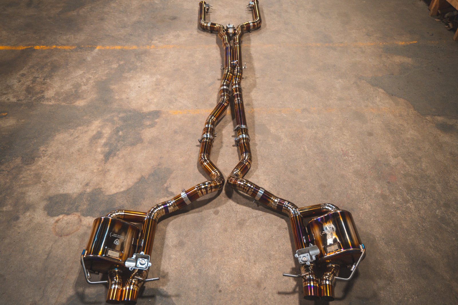 Valvetronic Mercedes W205 C63 / C63s Valved Sport Exhaust System