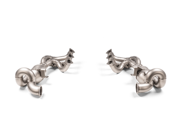Akrapovic Evolution Header Set (Titanium) for Porsche 992 GT3