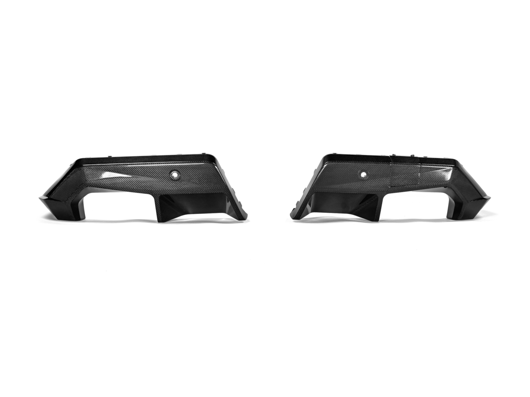 Akrapovic Rear Carbon Fiber Diffuser - High Gloss for BMW M5 (G90, G99)