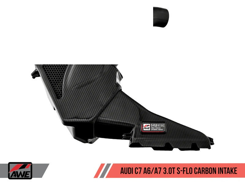 AWE Audi C7 A6 / A7 3.0T S-FLO Carbon Intake V2