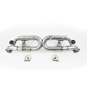 AWE Porsche 991 SwitchPath Exhaust for Non-PSE Cars Diamond Black Tips