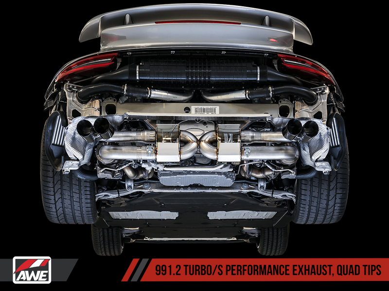 AWE Exhaust Suite for Porsche 991.2 Turbo