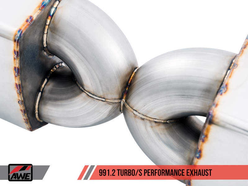 AWE Exhaust Suite for Porsche 991.2 Turbo - exhaust tips