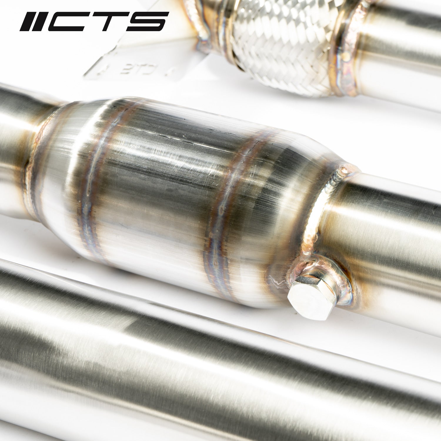CTS Turbo MK6 Golf R 2.0T, MK2 Audi TT Quattro/TT-S 2.0T, 8P A3 Quattro/S3 2.0T High Flow CAT Downpipe
