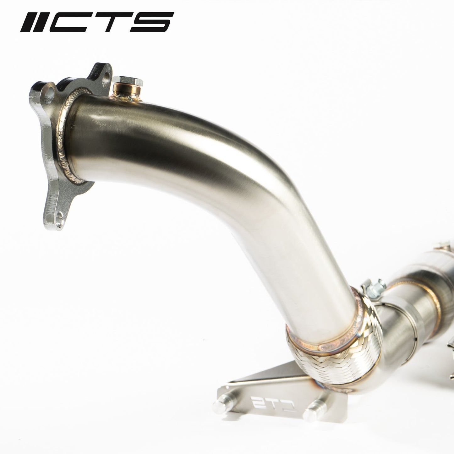 CTS Turbo MK1 VW Tiguan and 8U Audi Q3 1.8T/2.0T High-Flow Cat Downpipe (2009-2017)