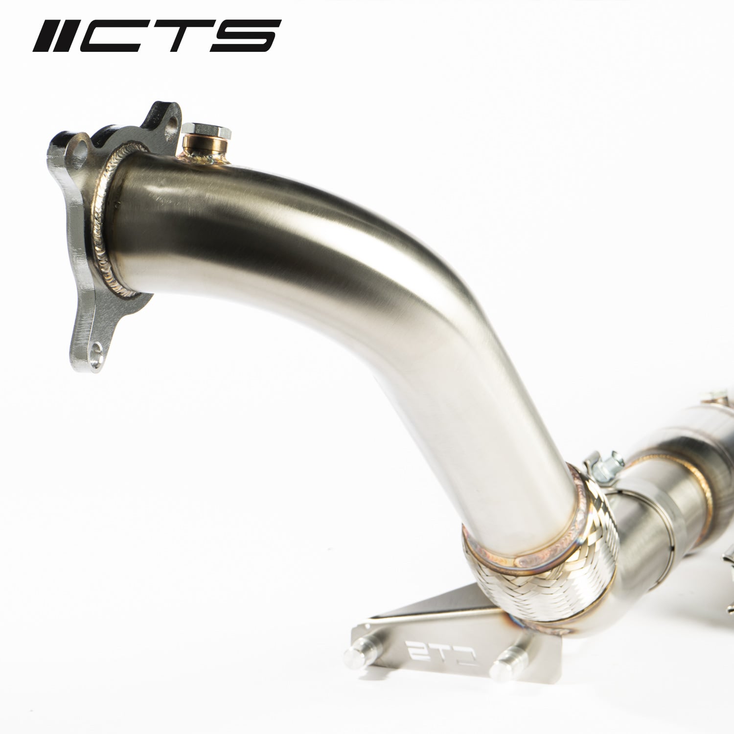 CTS Turbo MK1 VW Tiguan and 8U Audi Q3 1.8T/2.0T High-Flow Cat Downpipe (2009-2017)