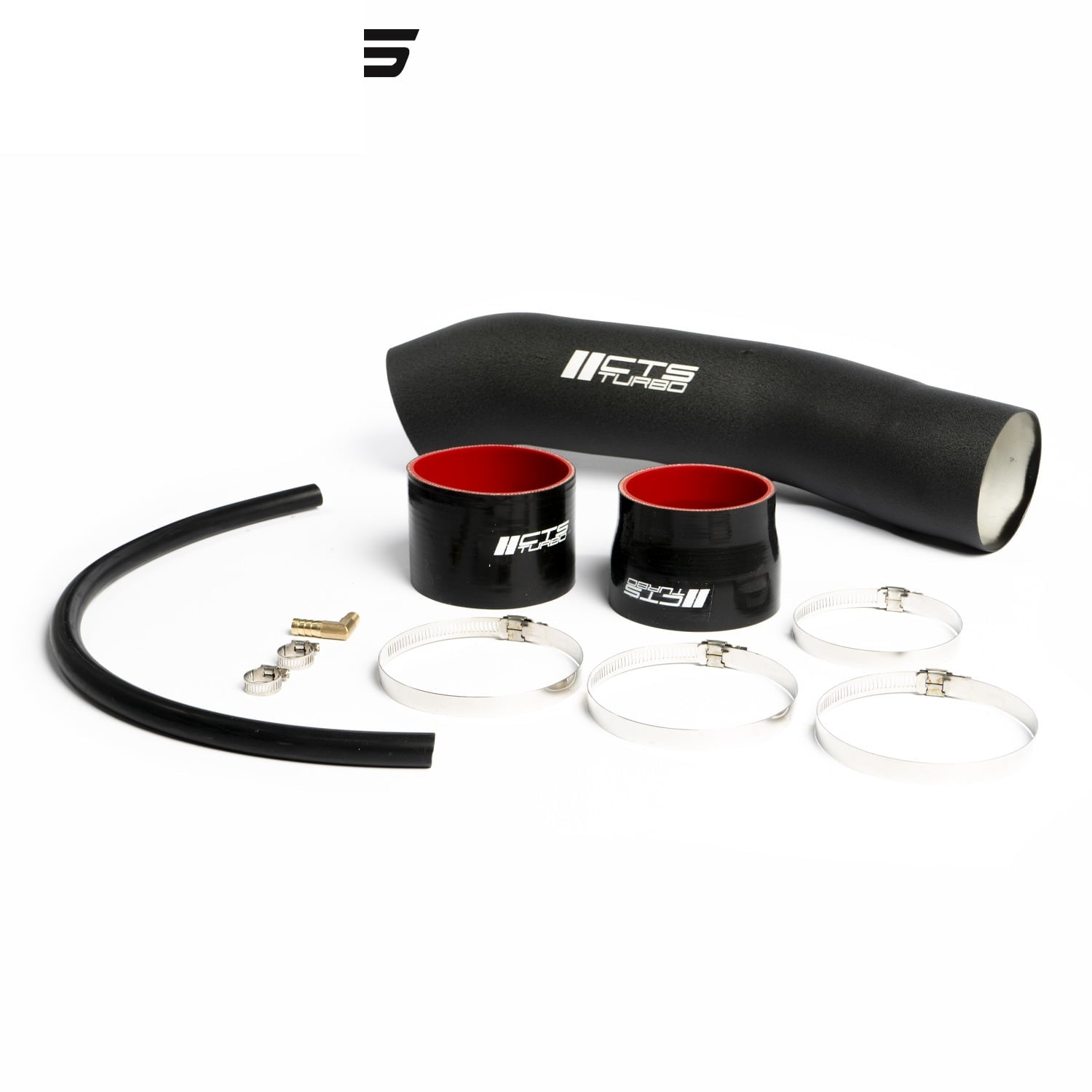 CTS Turbo 8V.2/8Y RS3/8S TTRS 2.5T EVO 4" AIR INTAKE PIPE (FACTORY AIRBOX TO 4" INLET)