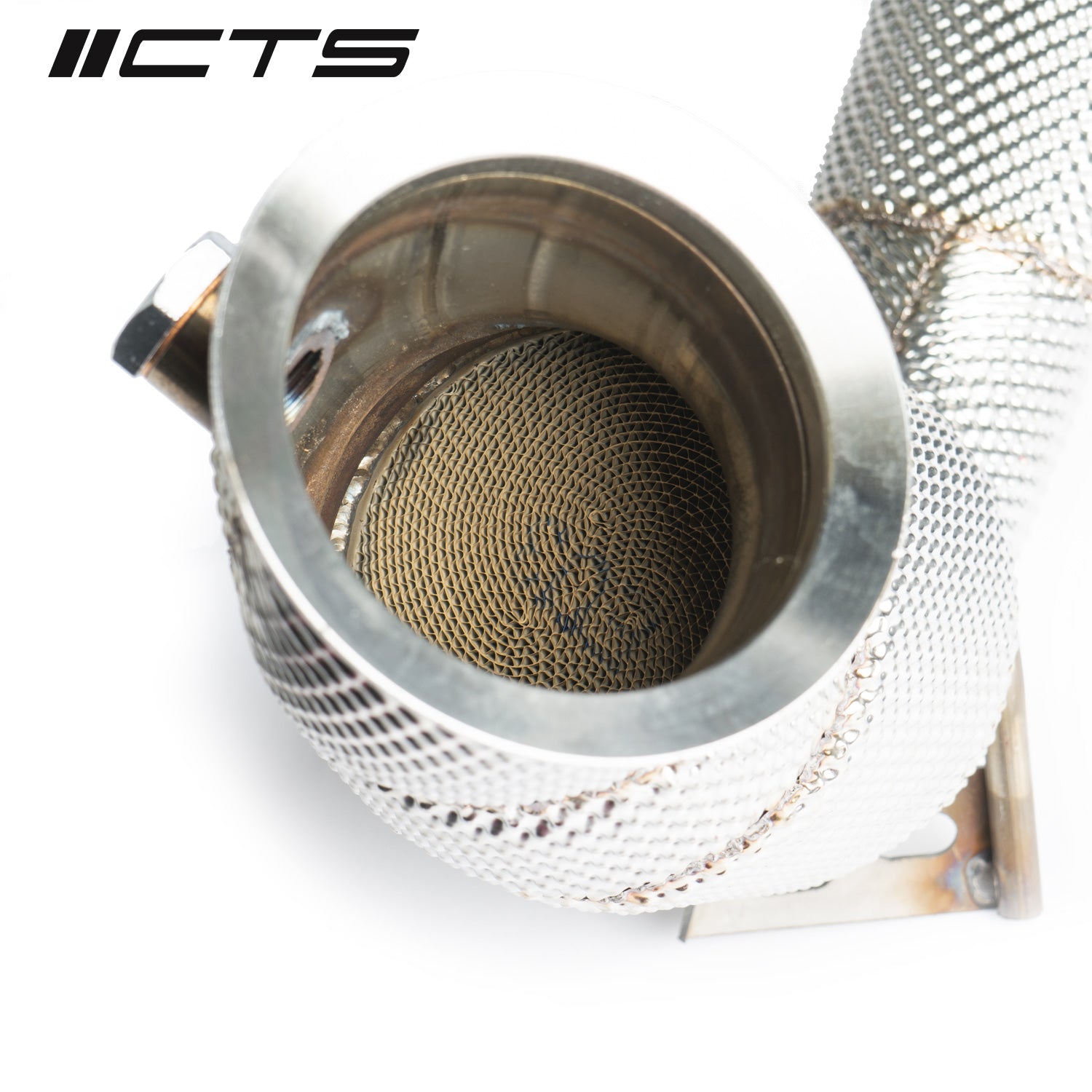 CTS Turbo MERCEDES-BENZ AMG W205/M177 C63/63S DOWNPIPES HIGH-FLOW CATS