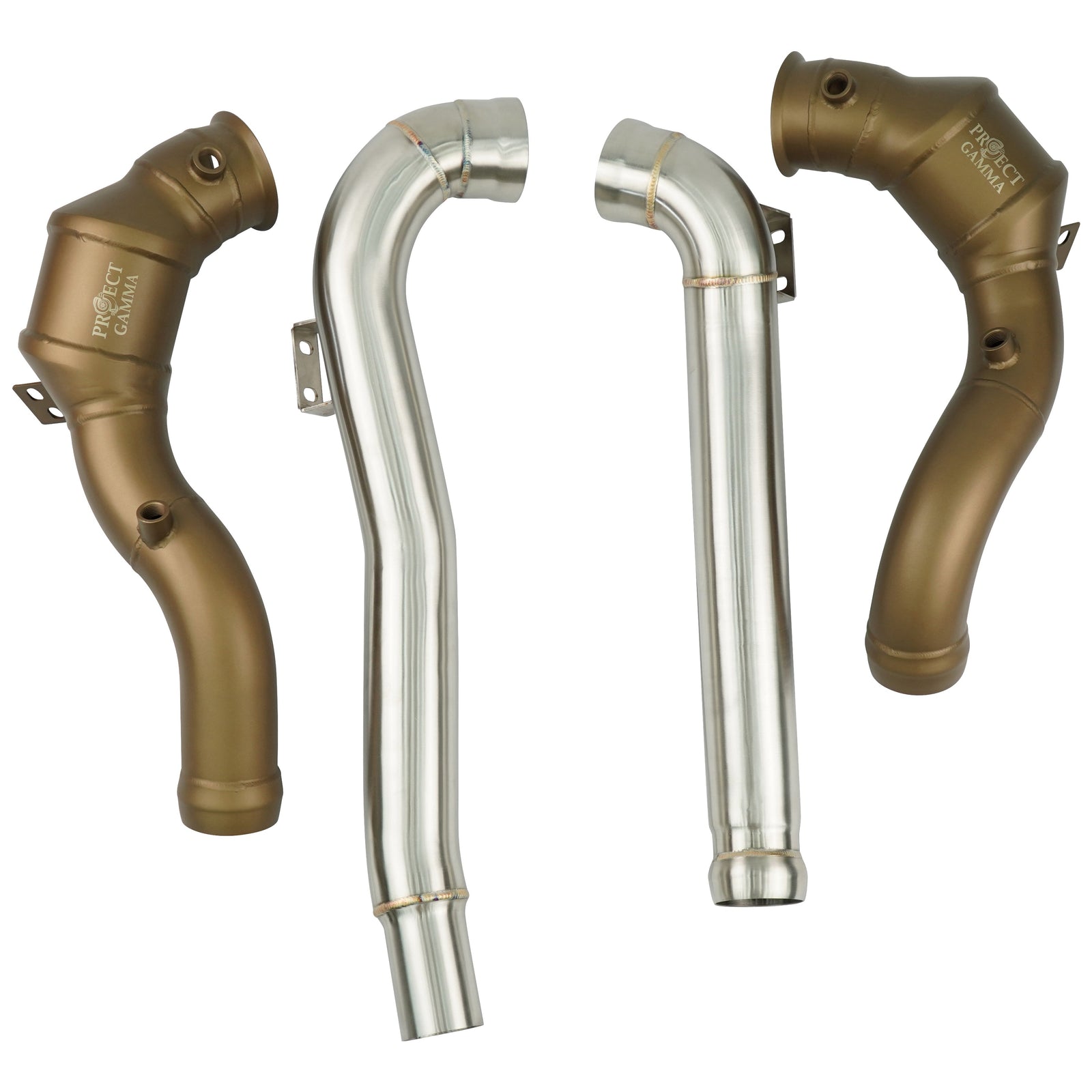 ProjectGamma Mercedes-Benz AMG GT Catted Downpipes 200 Cell