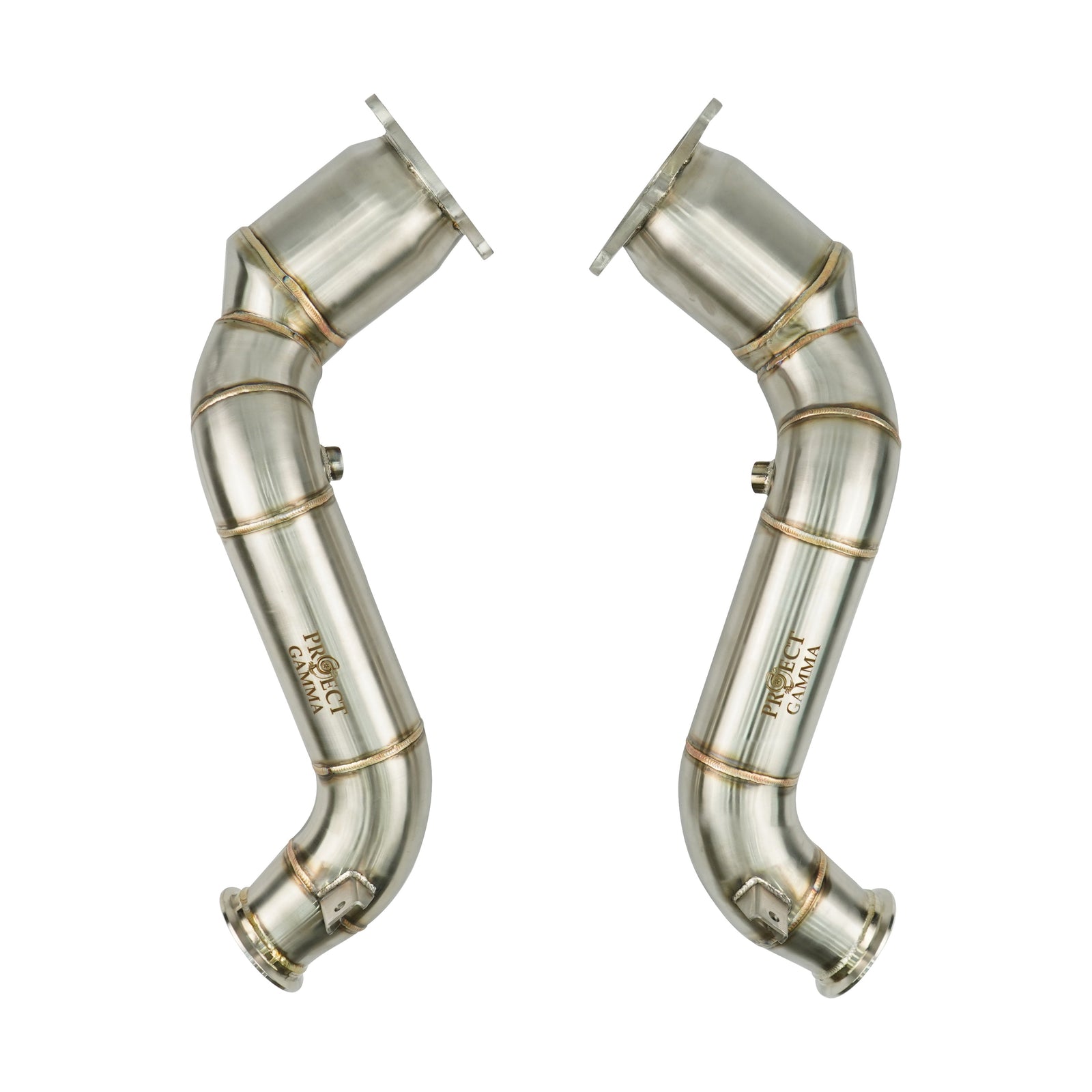 ProjectGamma Mclaren 720S Stainless Steel Downpipes