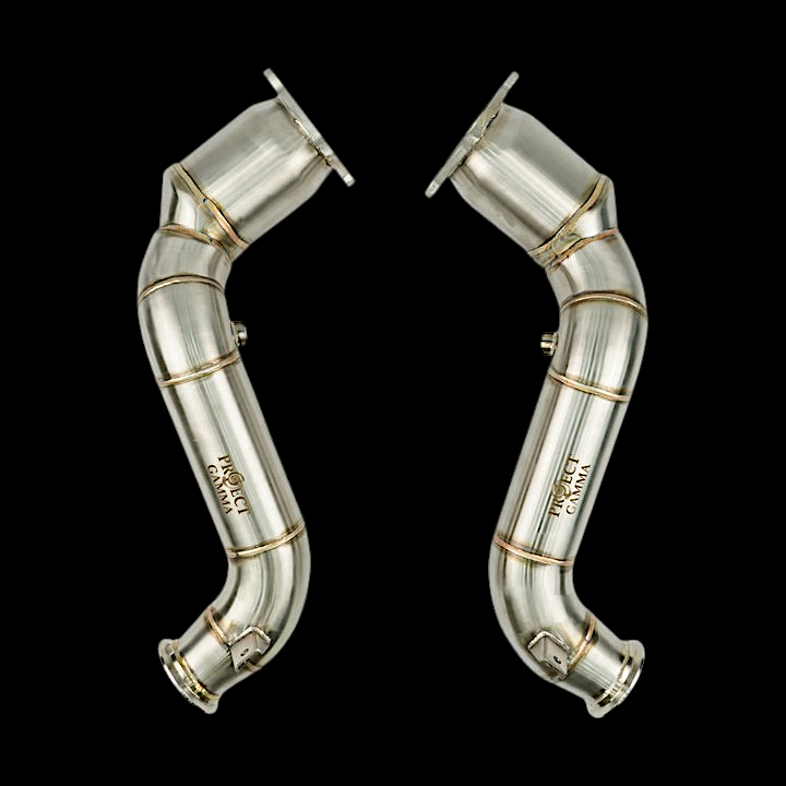 ProjectGamma Mclaren 720S Stainless Steel Downpipes