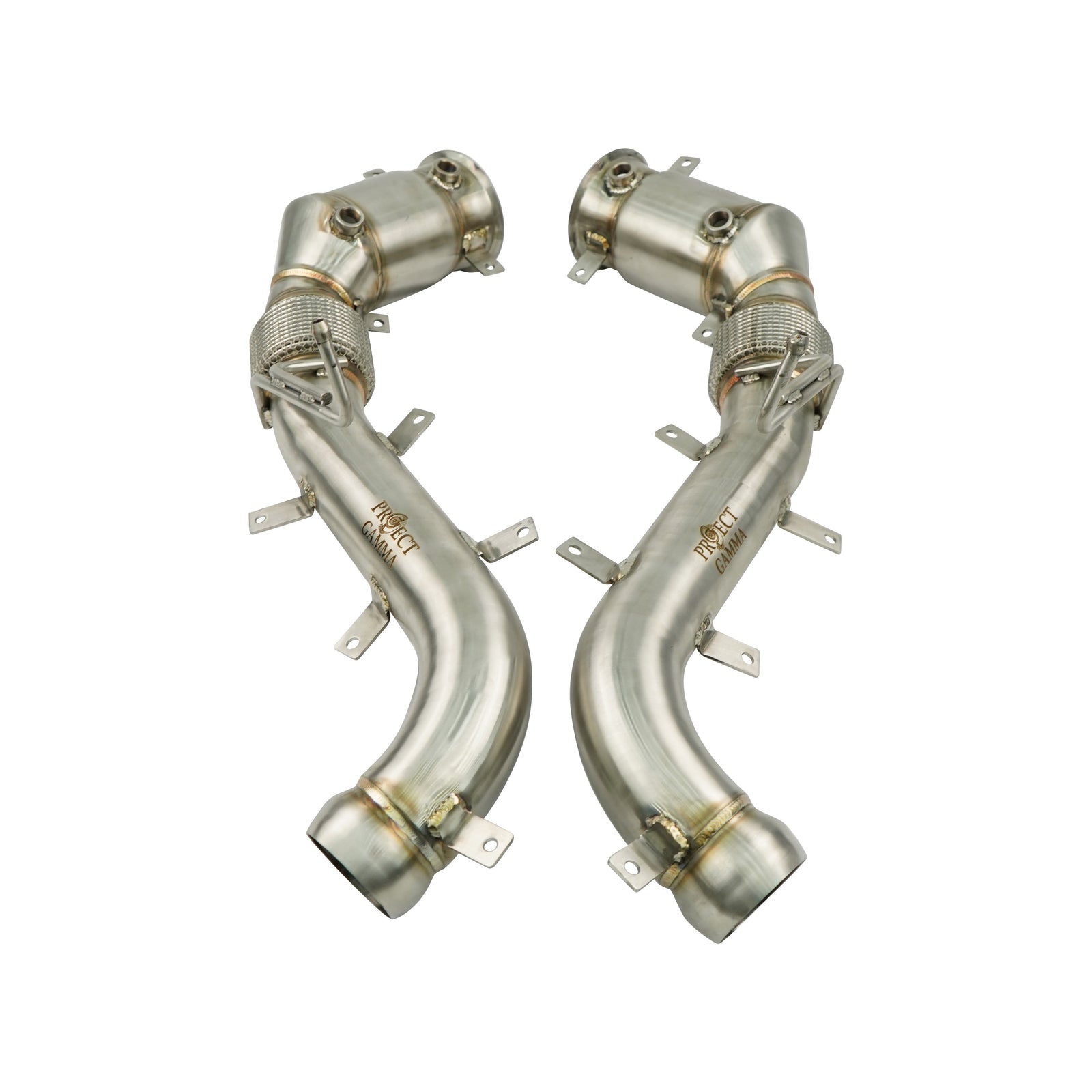 ProjectGamma Mclaren 600LT 650S Stainless Steel Downpipes