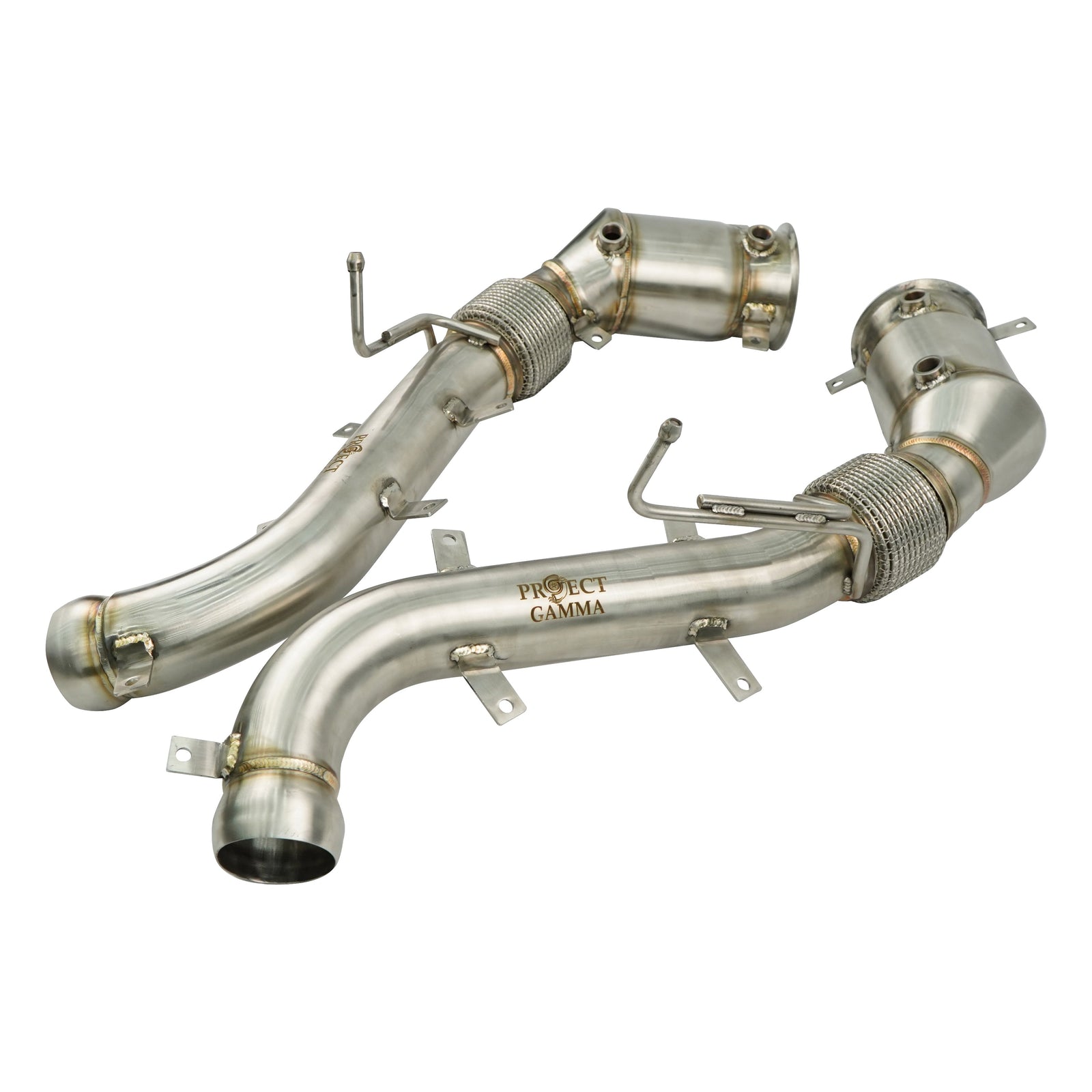 ProjectGamma Mclaren 600LT 650S Stainless Steel Downpipes