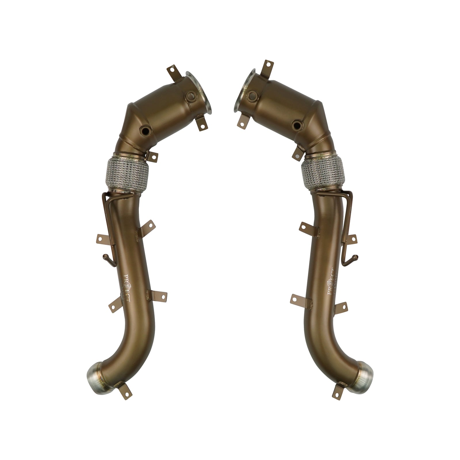 ProjectGamma Mclaren 600LT 650S Stainless Steel Downpipes