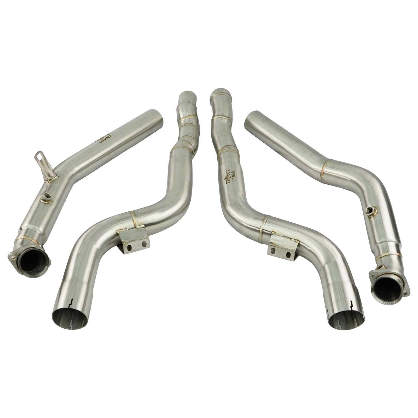 ProjectGamma Mercedes CLS 63 AMG (C218) Stainless Steel Downpipes