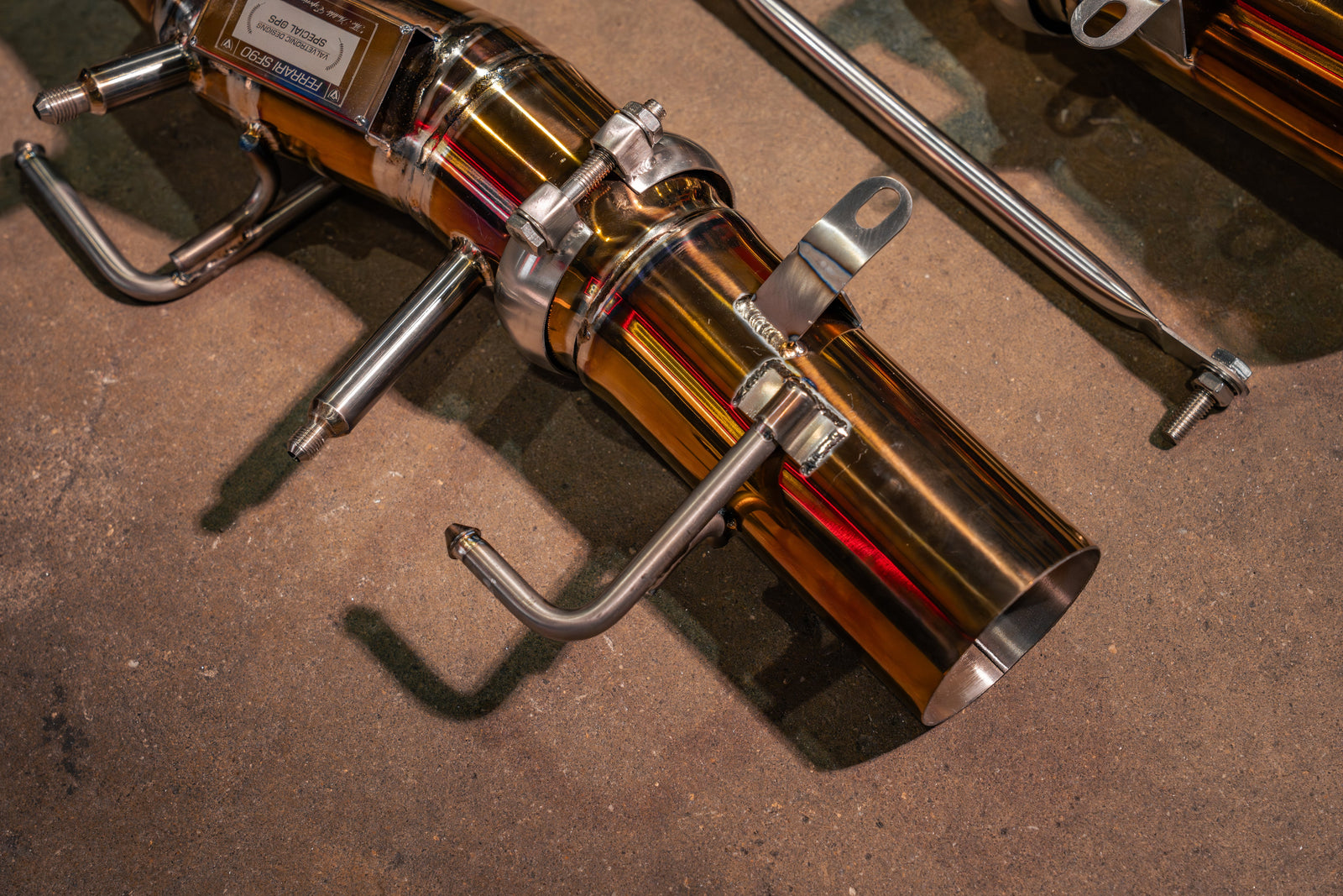 Valvetronic Ferrari SF90 RACE F1 Exhaust System