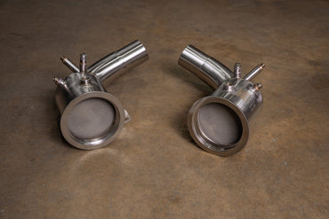 Valvetronic 400 Cell Catted Down Pipes For Porsche 992 Turbo / Turbo S